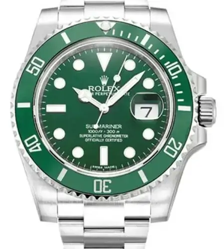 Rolex Submariner Green Dial Hulk Super Clone 116610LV